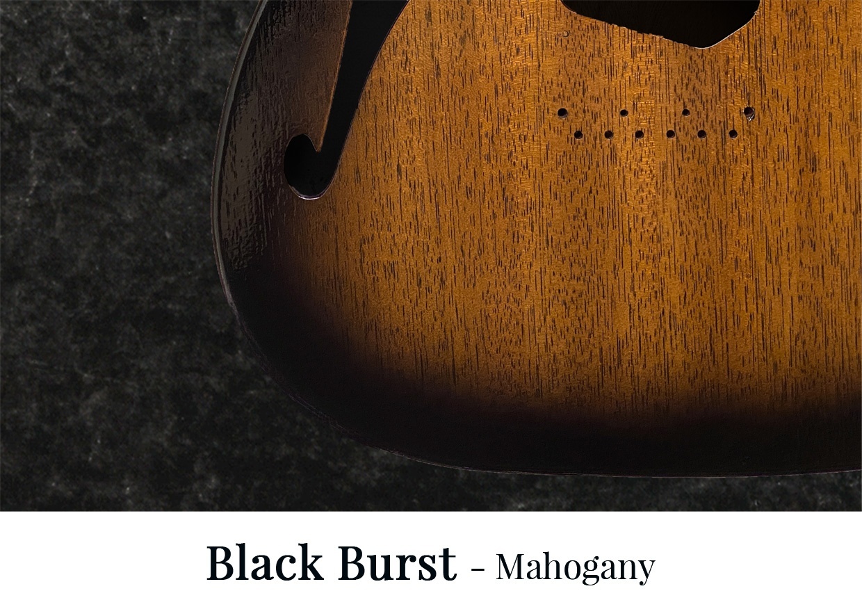 A new color "Black Burst" is now available in the Pepper Series